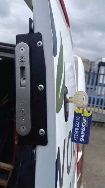 Van security installation