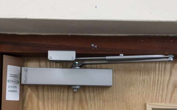Fire door closer installation considerations